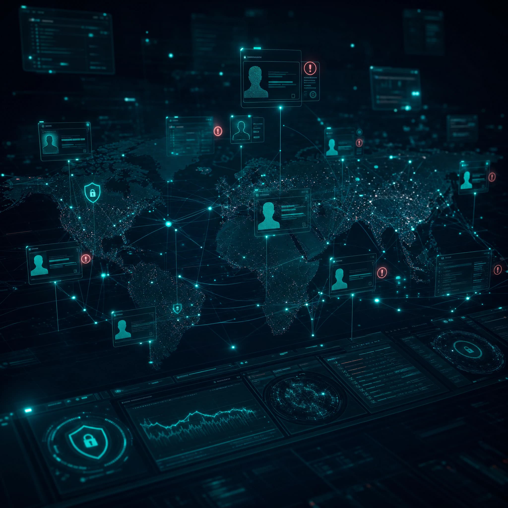 Identity exposure monitoring dashboard